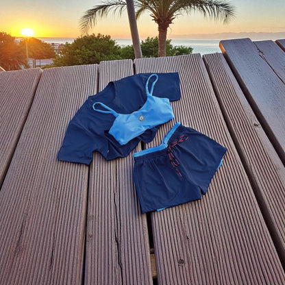 SculptFit 3-Piece Set (Top + Bra + Shorts)